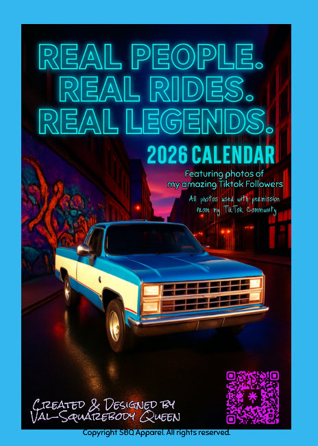 Real Rides. Real People. Real Legends Calendar (2026)